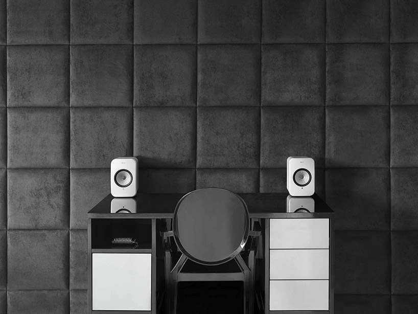 michael young's LSX for KEF is a high-end kit packed with a user-friendly wireless system designboom