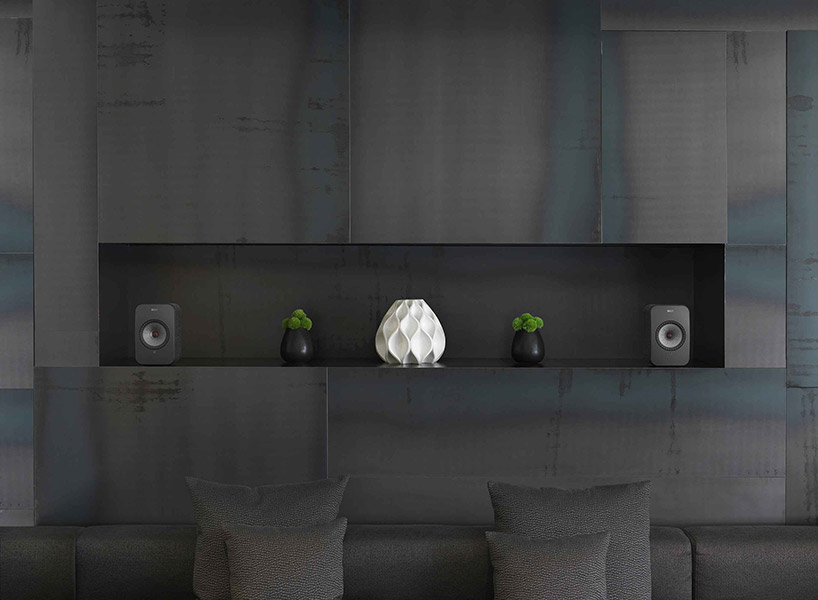 michael young's LSX for KEF is a high-end kit packed with a user-friendly wireless system designboom