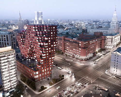RED7 tower by dutch firm MVRDV launches in moscow