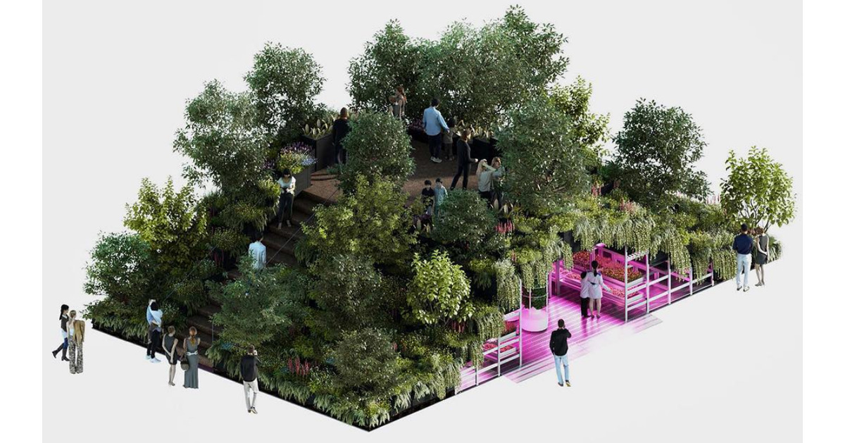 dixon & IKEA present experimental garden for the future urban farming