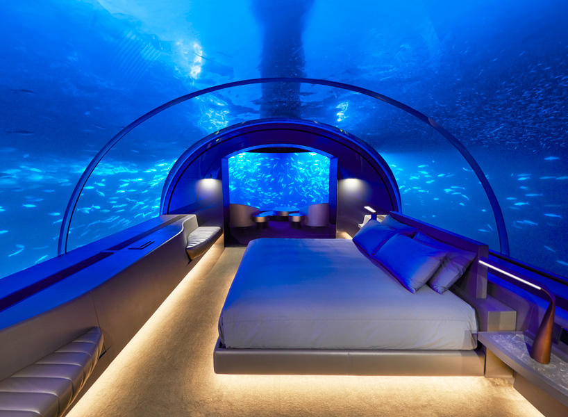 world’s first underwater hotel villa opens beneath the indian ocean ...