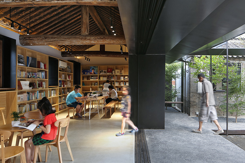 vector architects suochengli neighborhood library
