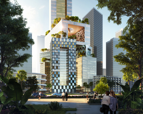 MVRDV conceives vanke's new shenzhen HQ as a 'new type of skyscraper'