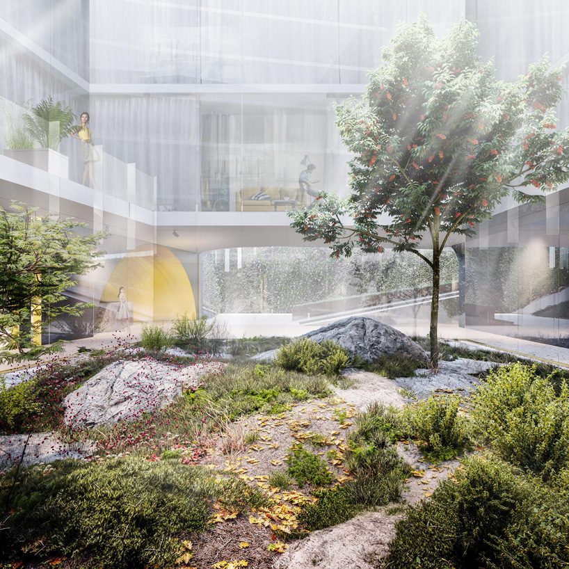 kleinewelt architekten's mixed-use development in moscow draws from italian palazzos - 2