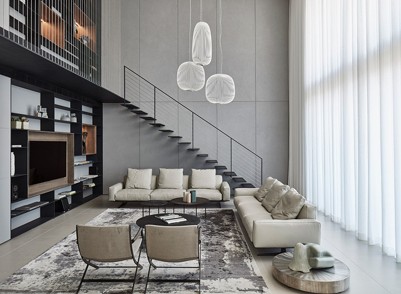 the subtle yet incredibly supple design of the FLEXFORM soft dream sofa