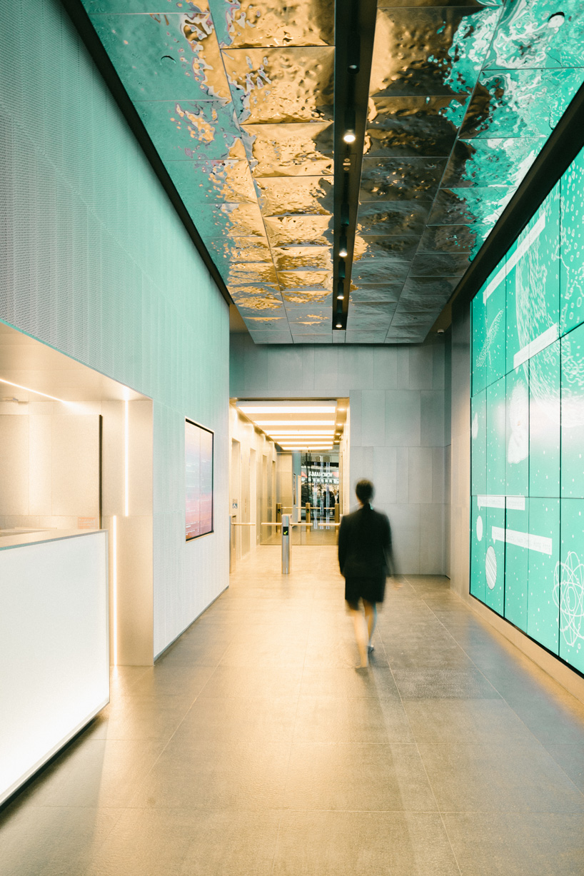  lagranja instills upbeat playfulness to 'gravity' high tech hub in hong kong