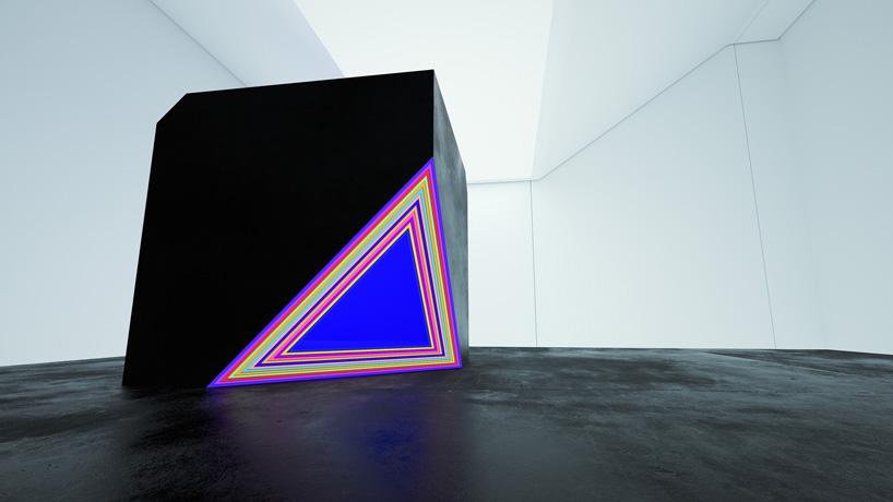maxim zhestkov dissects layers of computer-generated monoliths