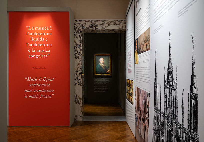 migliore + servetto designs la magnifica fabbrica exhibition celebrating 240 years of teatro alla scala designboom