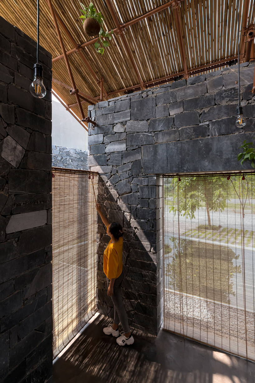 H&P architects builds cultural community space in vietnam out of waste materials and debris
