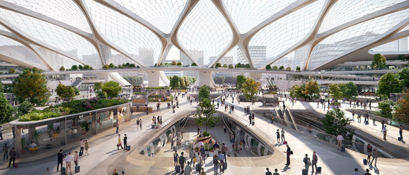 UNStudio presents the 'city of the future' as a new vision for urban environments