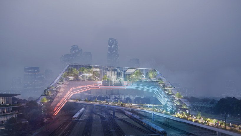 UNStudio presents the 'city of the future' as a new vision for urban environments