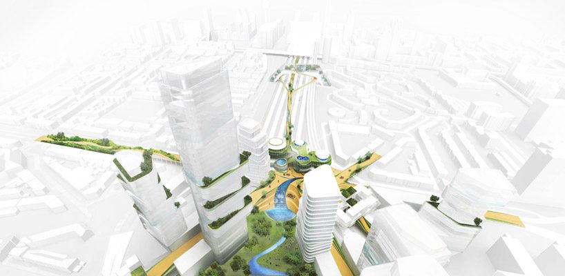 UNStudio presents the 'city of the future' as a new vision for urban environments