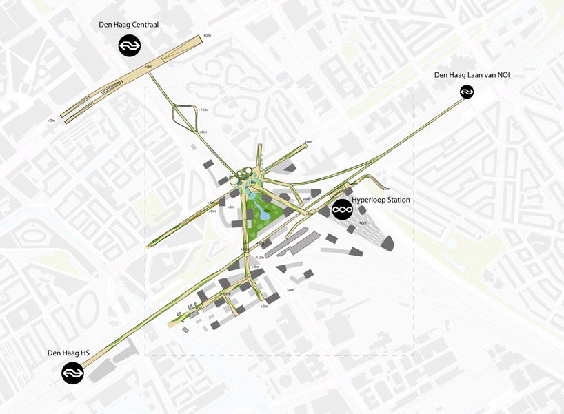 UNStudio presents the 'city of the future' as a new vision for urban environments