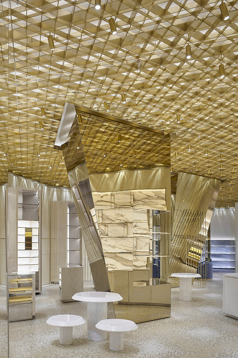 gwenael nicolas captures versace's complexity and diversity in new miami store designboom