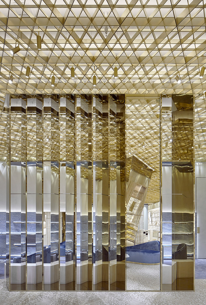 gwenael nicolas captures versace's complexity and diversity in new miami store designboom