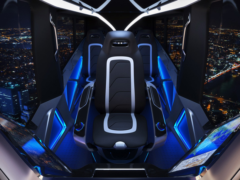 uber partner unveils bell nexus flying taxi that could take to skies next year