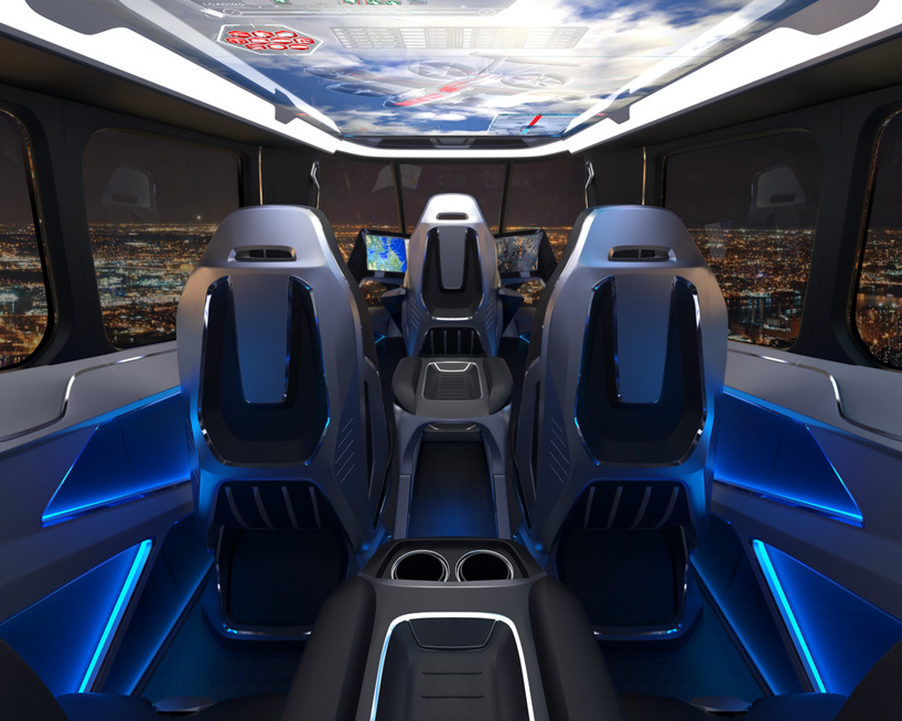 uber partner unveils bell nexus flying taxi that could take to skies next year