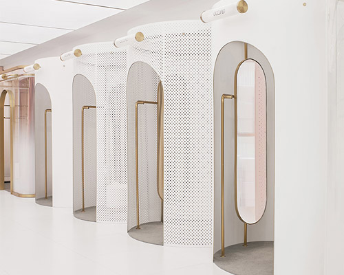 daylab studio completes futuristic 'heyshop' design in shanghai