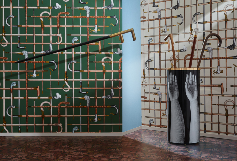 whimsical worlds merge as fornasetti reveals fourth wallpaper collection for cole & son