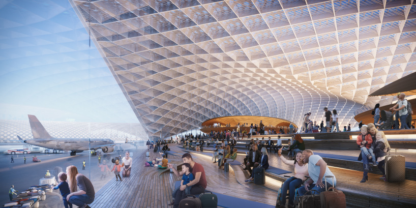 foster partners chicago ohare airport
