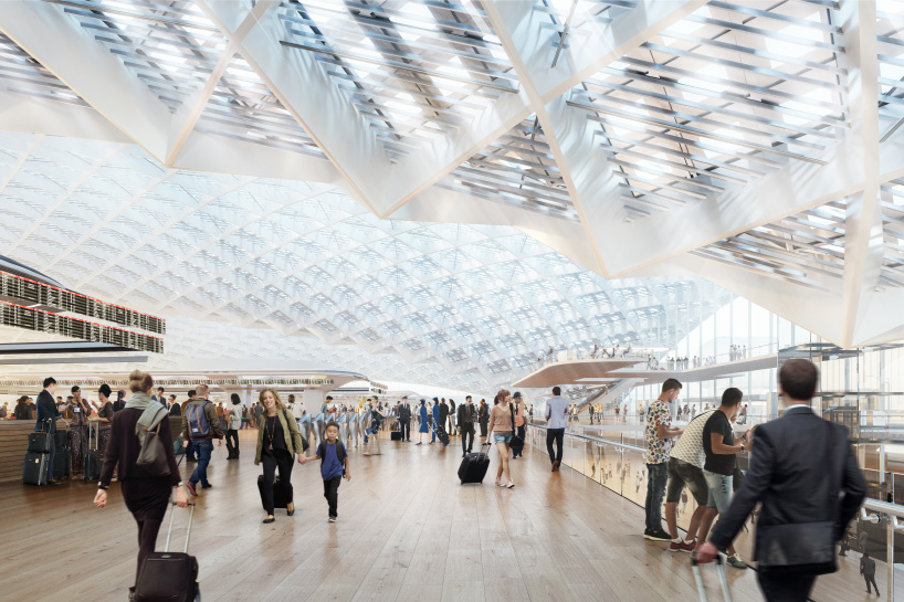 foster partners chicago ohare airport
