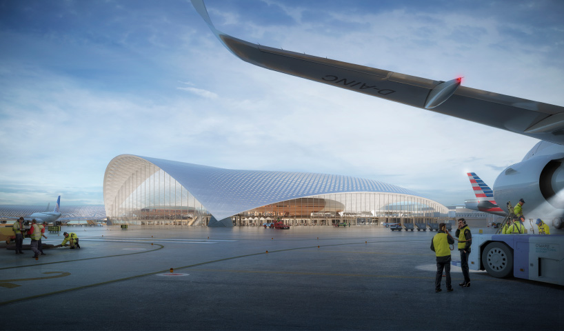 foster partners chicago ohare airport