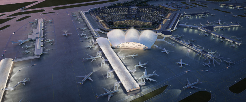 foster partners chicago ohare airport