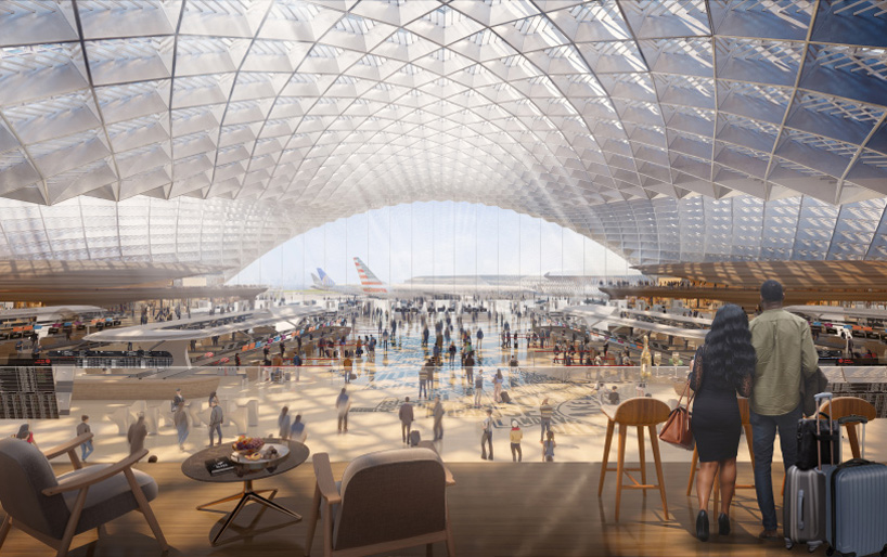 foster partners chicago ohare airport