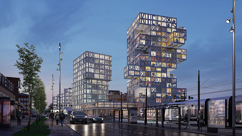 MVRDV's koolkiel redevelops a city block tailored to its creative community designboom MVRDV's koolkiel redevelops a city block tailored to its creative community designboom
