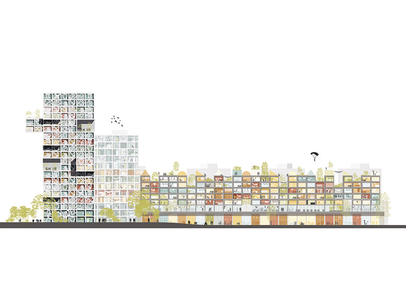 MVRDV's koolkiel redevelops a city block tailored to its creative community designboom MVRDV's koolkiel redevelops a city block tailored to its creative community designboom