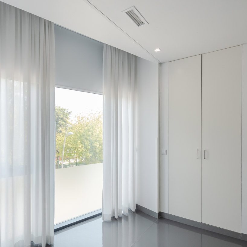 nuno piedade alexandre projects rooms outward to form elderly care center in portugal