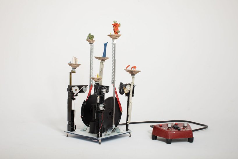 OFL architecture reinterprets italo calvino's invisible city of bauci in kinetic installation