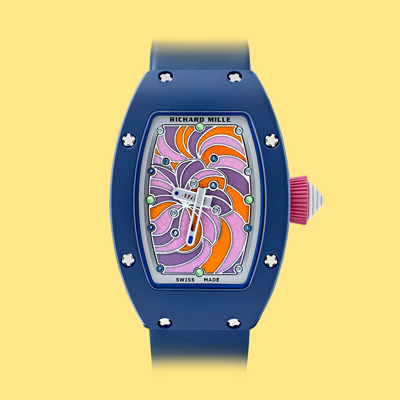 the sweet taste of richard mille's bonbon watch collection at SIHH 2019 designboom