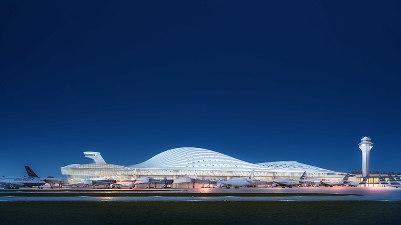 santiago calatrava chicago ohare airport