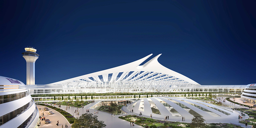 santiago calatrava chicago ohare airport