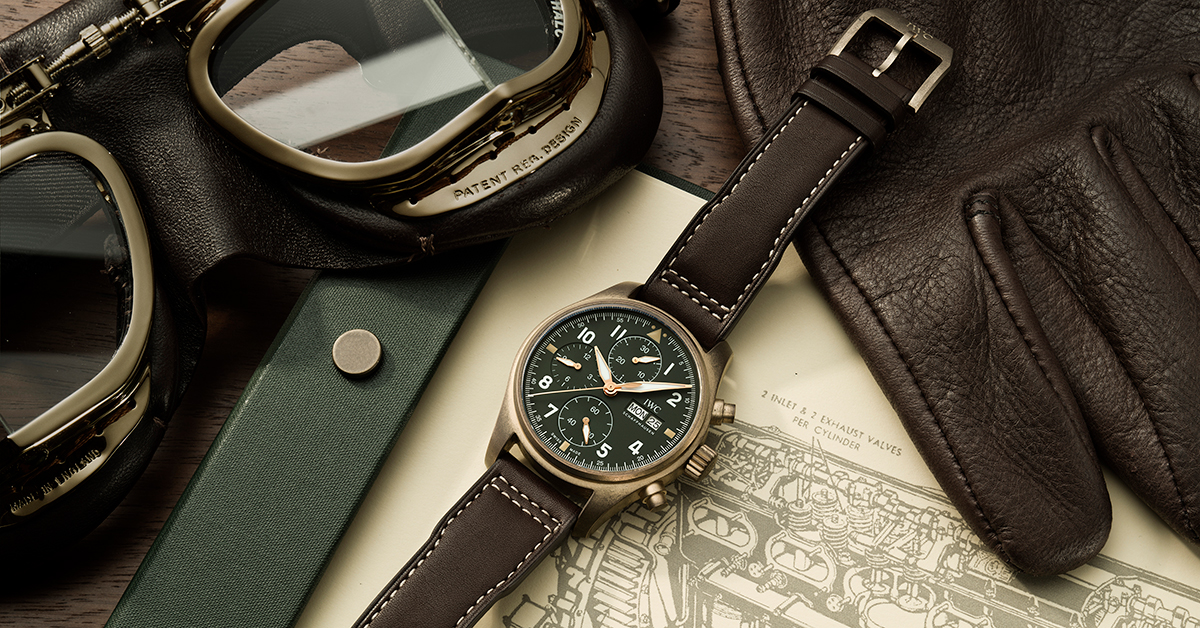 IWC schaffhausen pilot's watch collection rekindles the magic of flying