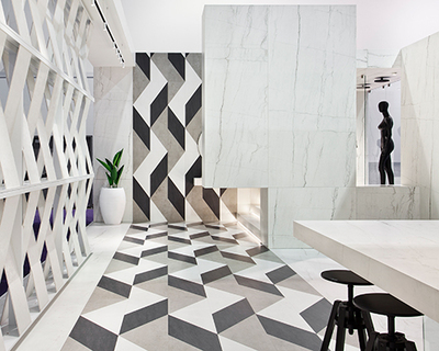 neolith uses natural sintered stone to construct entire KBIS 2020 stand