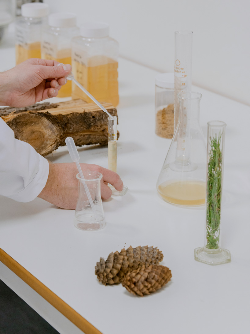 form us with love & BAUX develop 100% bio-based acoustic pulp panel