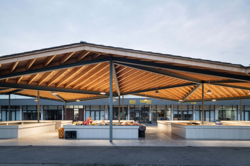 bengo studio xiafu village farmers market