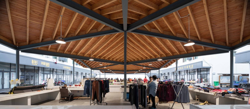 bengo studio xiafu village farmers market