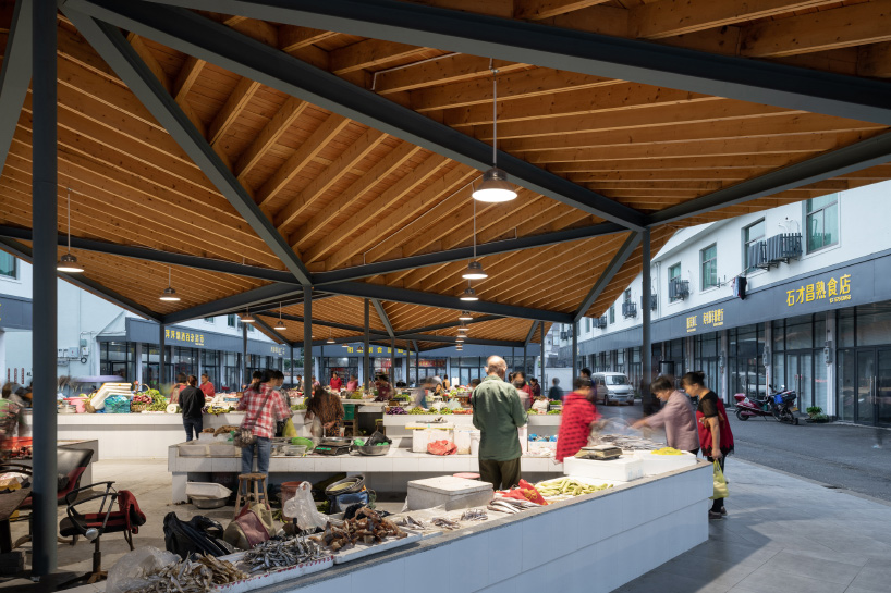 bengo studio xiafu village farmers market