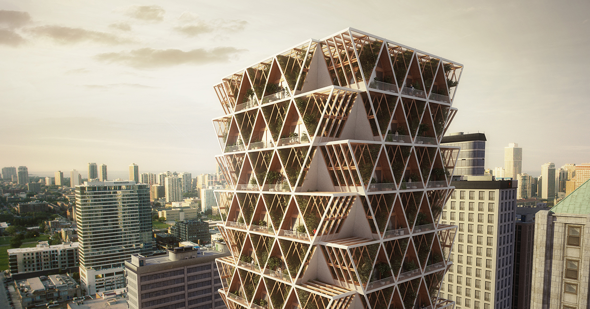studio precht proposes high-rises of vertical farms and ...