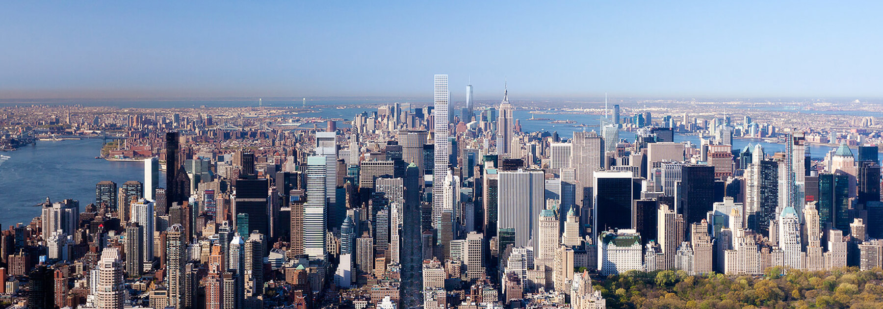 belogolovsky nicknames new york's 100 iconic buildings in DOM city guide