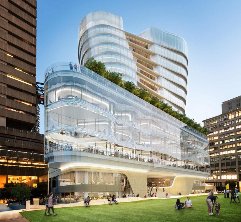 FJMT designs the new UTS central building at the university of technology in sydney