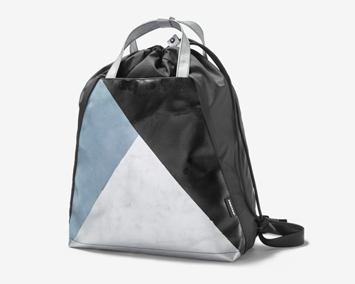 FREITAG introduces lightweight accessories made of recycled plastic bottles