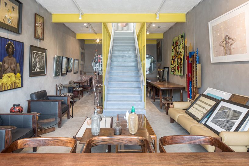  debaixo do bloco completes são paulo art gallery with façade of precast concrete blocks