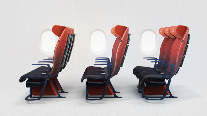 benjamin hubert unveils app-controlled seating concept for airbus