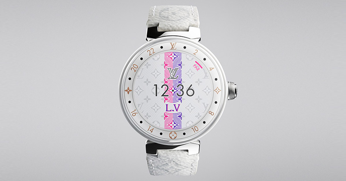 Louis Vuitton Tambour Horizon Light Up Luxury Smartwatch With
