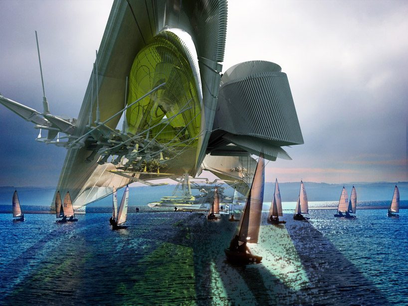 margot krasojević envisions lighthouse hotel off the south korean coastline