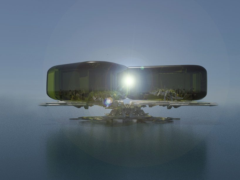 margot krasojević envisions lighthouse hotel off the south korean coastline